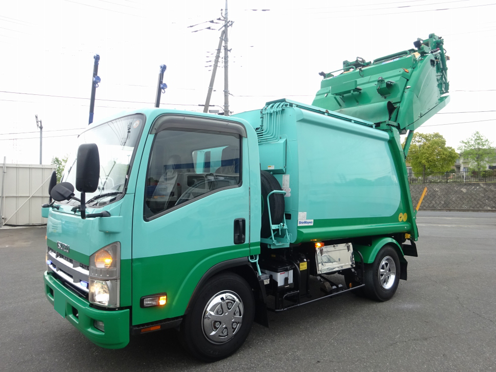 いすゞ エルフ 小型 パッカー車 SKG-NPR85YN