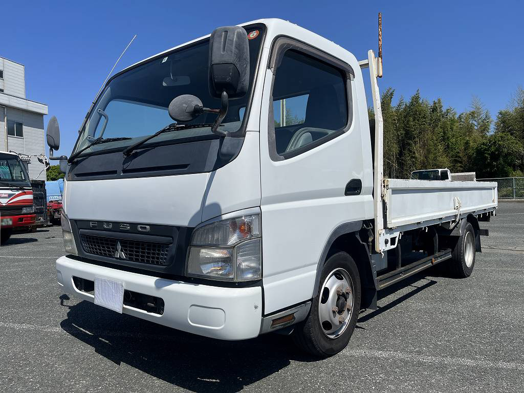 三菱 キャンター 小型 平ボディ ワイドロング PDG-FE82D