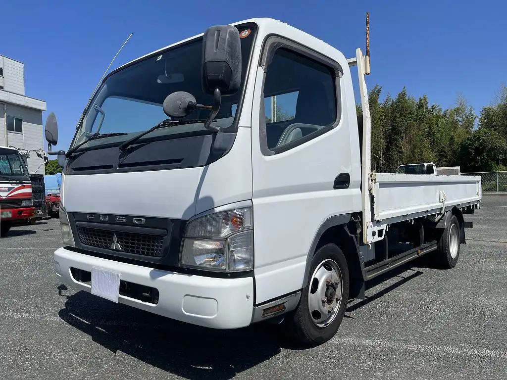 三菱 キャンター 小型 平ボディ 床鉄板 PDG-FE82D の中古トラック【車両No.145421】