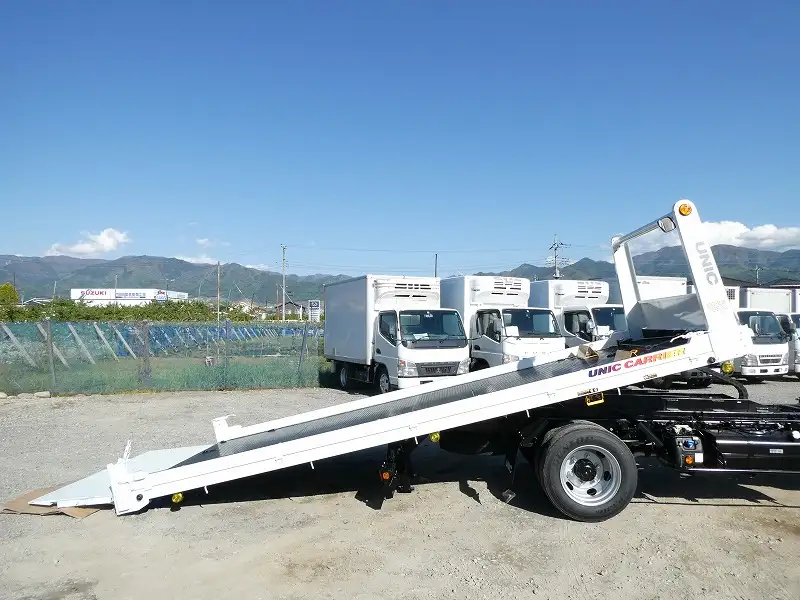 三菱 キャンター 小型 車両重機運搬 ラジコン ウインチの中古トラック画像4