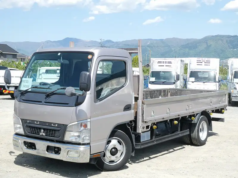三菱 キャンター 小型 平ボディ PDG-FE72D H20の中古トラック画像1