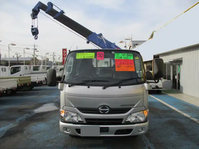 日野 デュトロ 小型 クレーン付 横置簡易クレーン 4段の中古トラック画像2