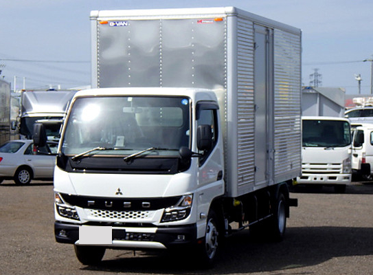 三菱 キャンター 小型 アルミバン 標準ロング 2RG-FEAV0