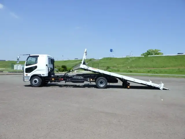 三菱 ファイター 中型/増トン 車両重機運搬 ラジコン ウインチの中古トラック画像5