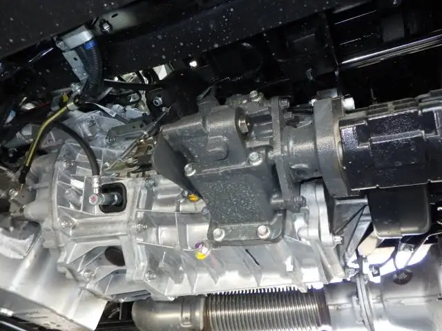 三菱 キャンター 小型 車両重機運搬 ラジコン ウインチの中古トラック画像18