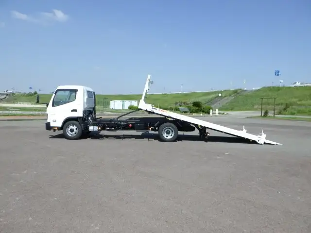 三菱 キャンター 小型 車両重機運搬 ラジコン ウインチの中古トラック画像5