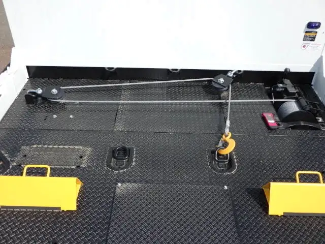 三菱 キャンター 小型 車両重機運搬 ラジコン ウインチの中古トラック画像8