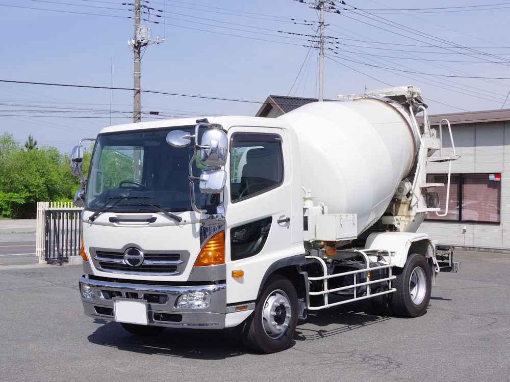 日野 レンジャー 中型/増トン ミキサー・ポンプ ミキサー車 LKG-FJ7JDAA