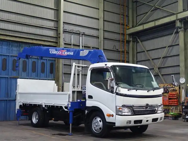 日野 デュトロ 小型 クレーン付 ワイドロング BDG-XZU414M の