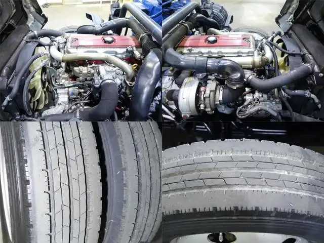 日野 デュトロ 小型 クレーン付 ワイドロング BDG-XZU414M の