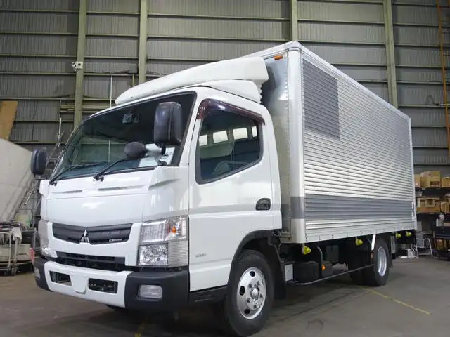 三菱 キャンター 小型 アルミバン パワーゲート TKG-FEB50 の中古トラック【車両No.145566】
