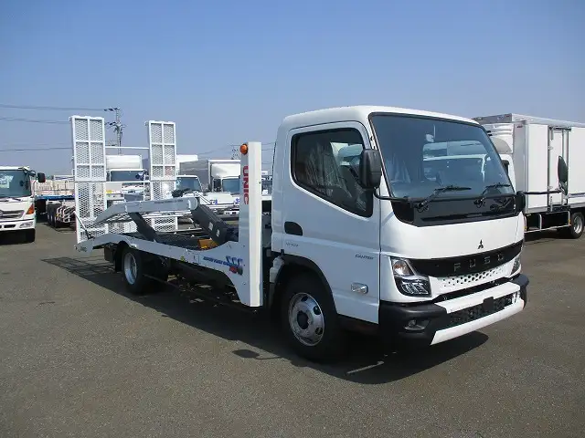 三菱 キャンター 小型 車両重機運搬 ラジコン ウインチの中古トラック画像3