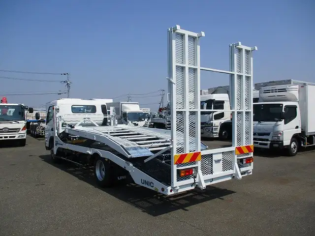 三菱 キャンター 小型 車両重機運搬 ラジコン ウインチの中古トラック画像6