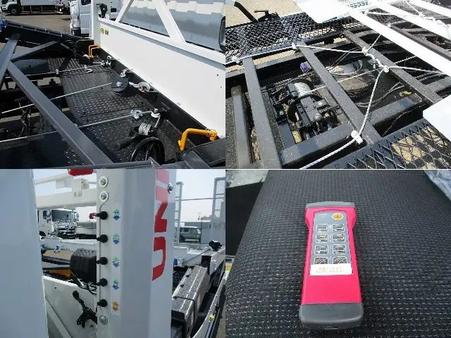 三菱 キャンター 小型 車両重機運搬 ラジコン ウインチの中古トラック画像15