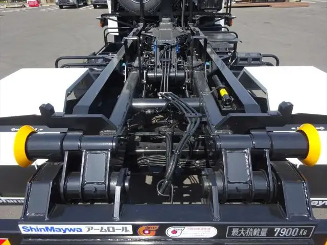 三菱 ファイター 中型/増トン アームロール ツインホイスト ベッドの中古トラック画像18
