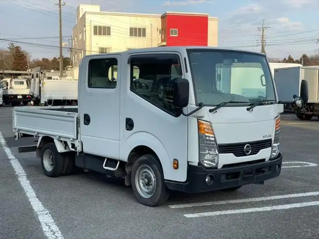 日産 アトラス 小型 平ボディ Wキャブ CBF-SQ2F24の中古トラック画像2