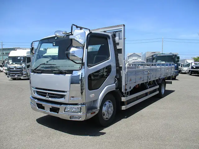 三菱 ファイター 中型/増トン 平ボディ 床鉄板 PJ-FK72FZの中古トラック画像1