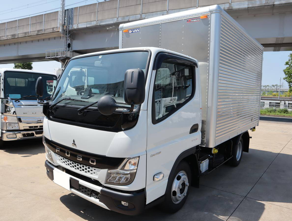 三菱 キャンター 小型 アルミバン 10尺 2RG-FBA20
