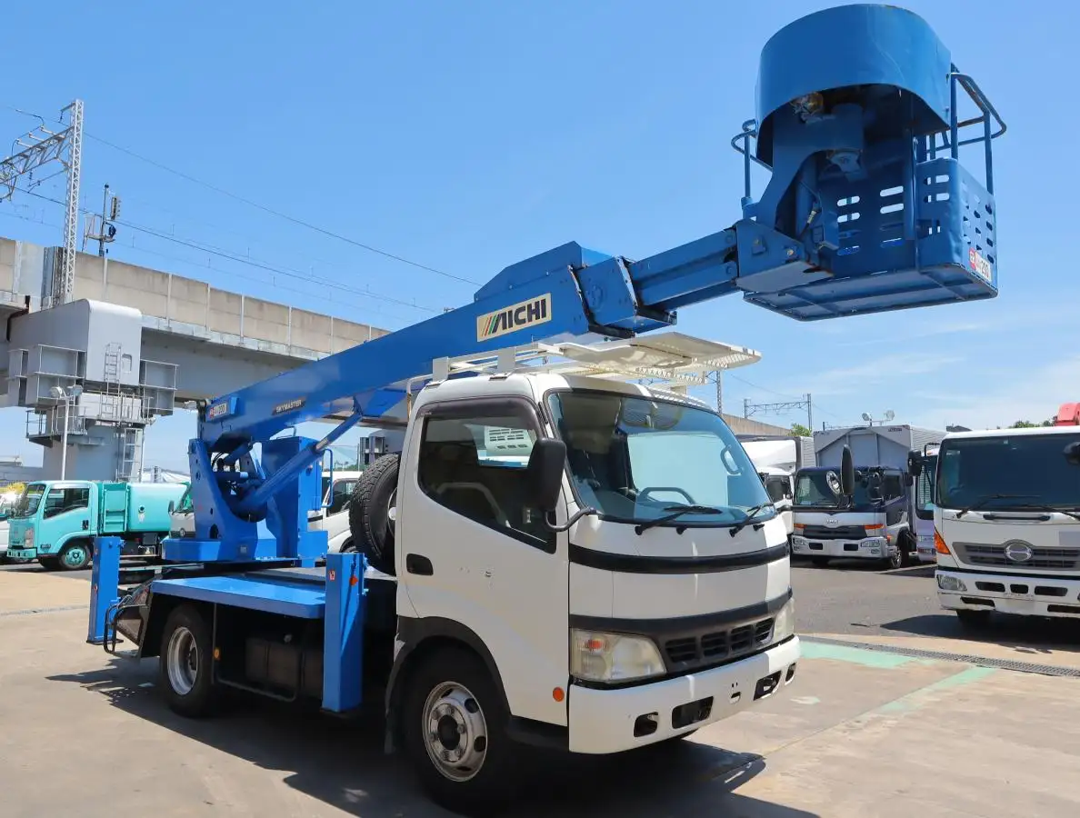 日野 デュトロ 小型 高所・建柱車 高所作業車 PB-XZU404Mの中古トラック画像2