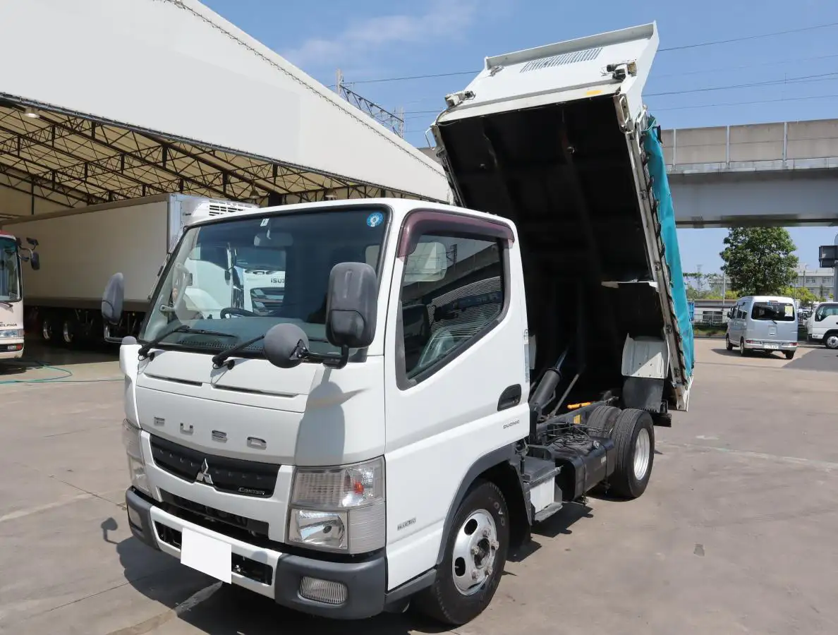 三菱 キャンター 小型 ダンプ 強化 コボレーンの中古トラック画像1