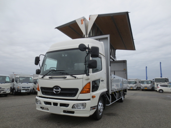 日野 レンジャー 中型/増トン ウイング 標準 TKG-FD9JLAA