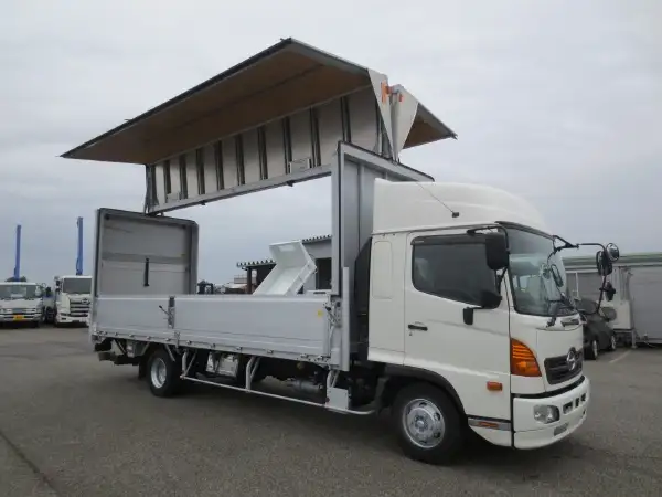 日野 レンジャー 中型/増トン ウイング パワーゲート ベッドの中古トラック画像10