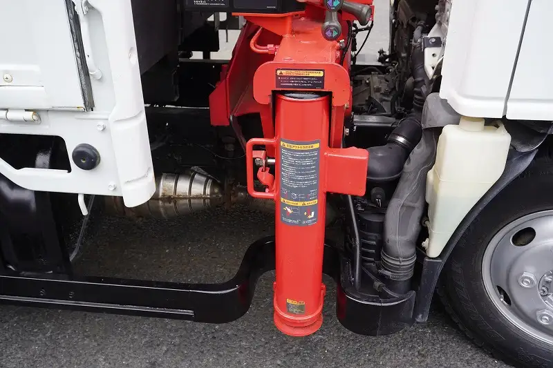 いすゞ エルフ 小型 クレーン付 3段 フックインの中古トラック画像8