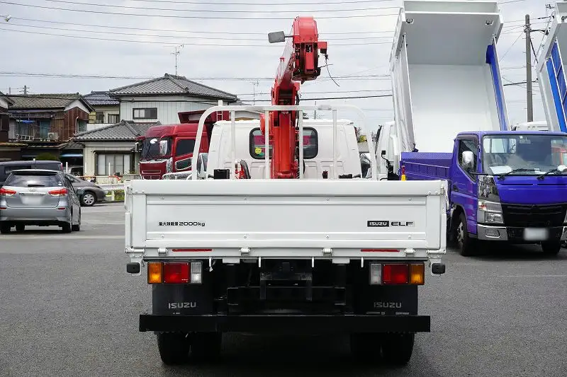 いすゞ エルフ 小型 クレーン付 3段 フックインの中古トラック画像3