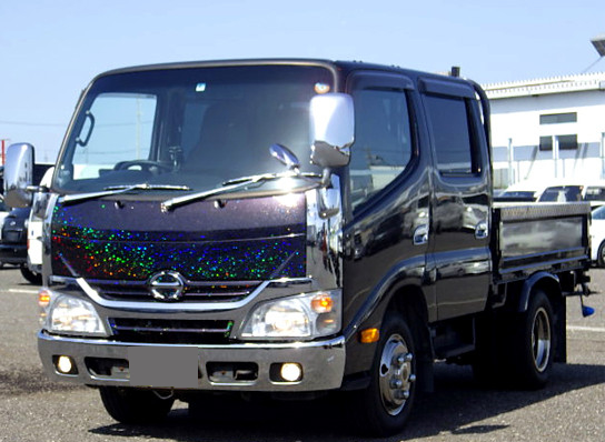 日野 デュトロ 小型 平ボディ 10尺 TKG-XZU605M
