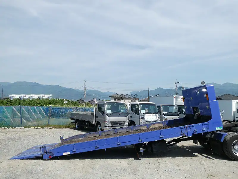 三菱 ファイター 中型/増トン 車両重機運搬 ラジコン ウインチの中古トラック画像9