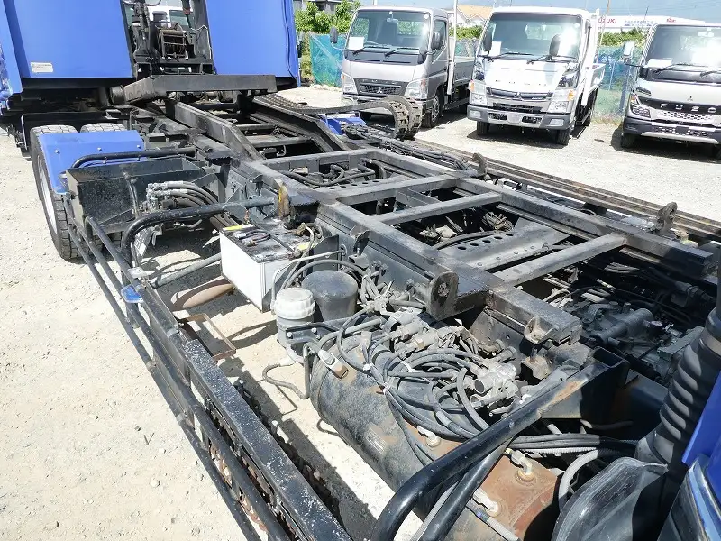 三菱 ファイター 中型/増トン 車両重機運搬 ラジコン ウインチの中古トラック画像11