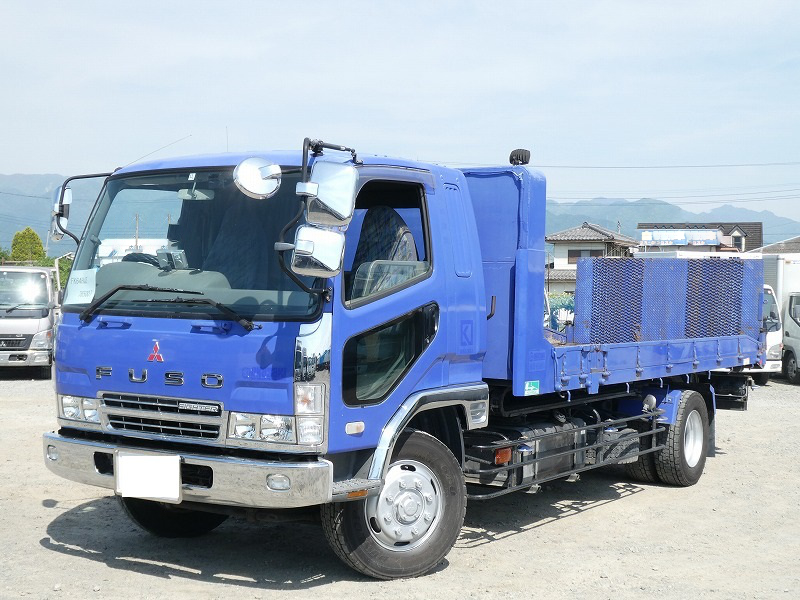 三菱 ファイター 中型/増トン 車両重機運搬 セーフティーローダー KL-FK64HJZ