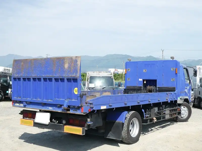 三菱 ファイター 中型/増トン 車両重機運搬 ラジコン ウインチの中古トラック画像3