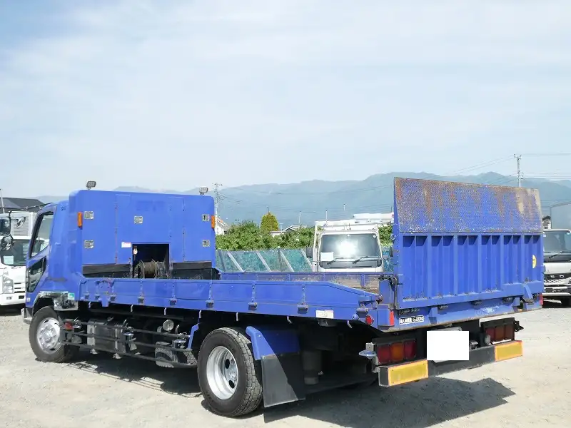 三菱 ファイター 中型/増トン 車両重機運搬 ラジコン ウインチの中古トラック画像5