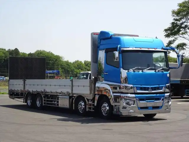 三菱 スーパーグレート 大型 車両重機運搬 ハイルーフ ラジコンの中古トラック画像2
