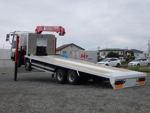 いすゞ ギガ 大型 車両重機運搬 4段クレーン ラジコンの中古トラック画像5
