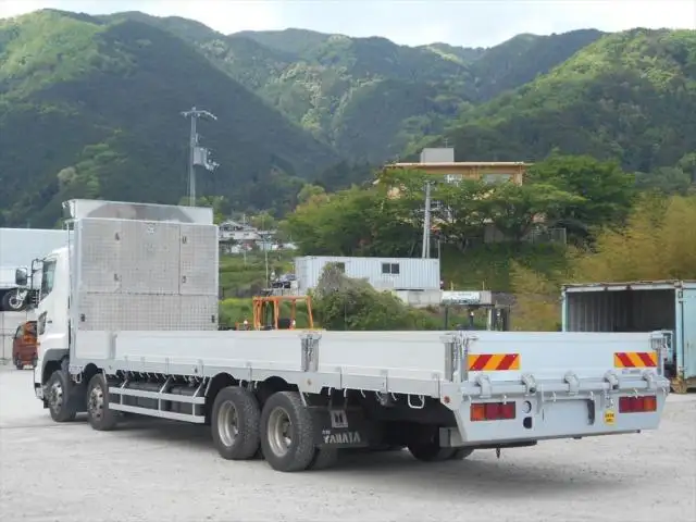 日野 プロフィア 大型 平ボディ 床鉄板 アルミブロックの中古トラック画像4