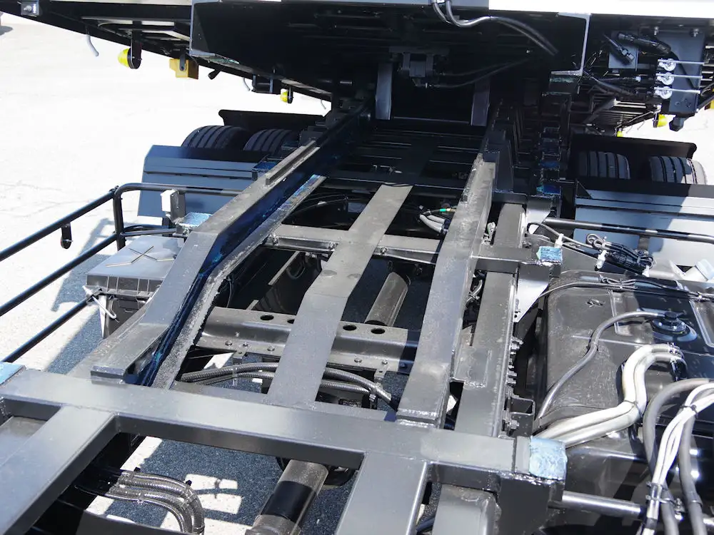 三菱 ファイター 中型/増トン 車両重機運搬 4段クレーン ラジコンの中古トラック画像18