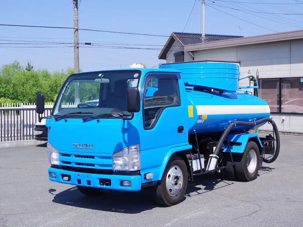 いすゞ エルフ 小型 タンク車 バキューム TKG-NKR85Nの中古トラック画像1