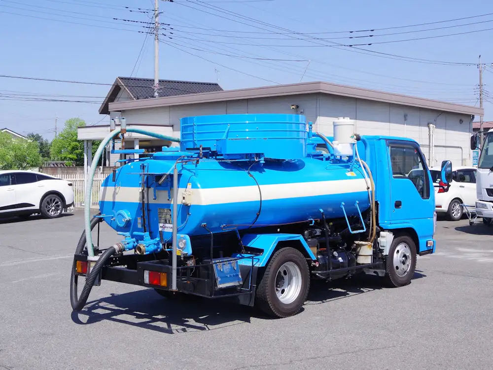 いすゞ エルフ 小型 タンク車 バキューム TKG-NKR85Nの中古トラック画像3