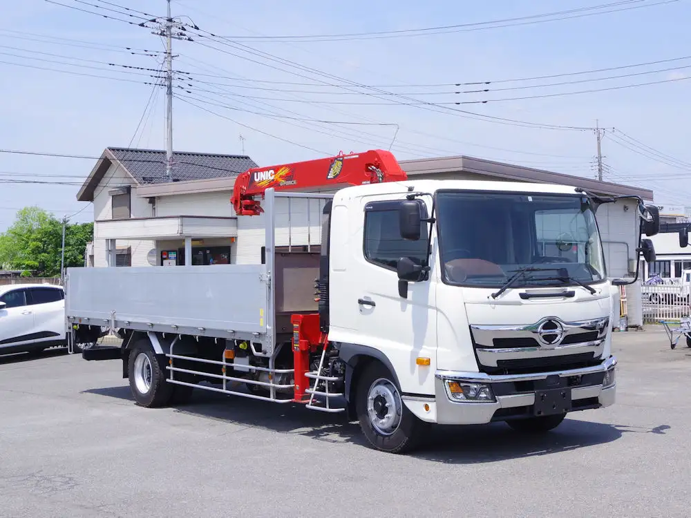 日野 レンジャー 中型/増トン クレーン付 アルミブロック 4段の中古トラック画像2