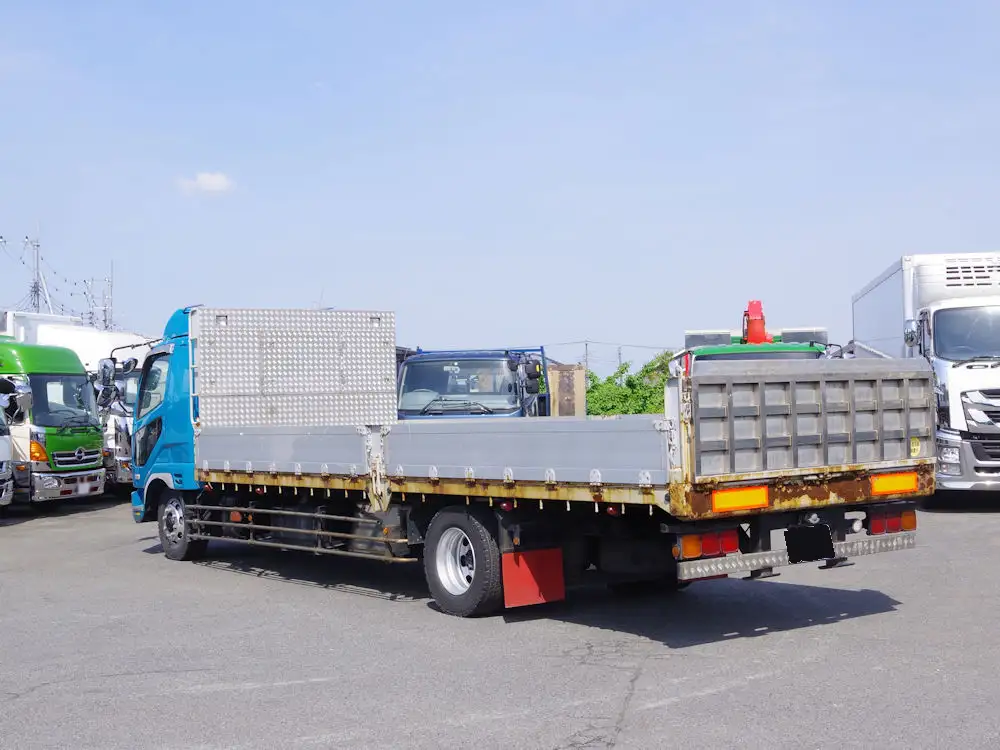 三菱 ファイター 中型/増トン 車両重機運搬 エアサス ベッドの中古トラック画像5