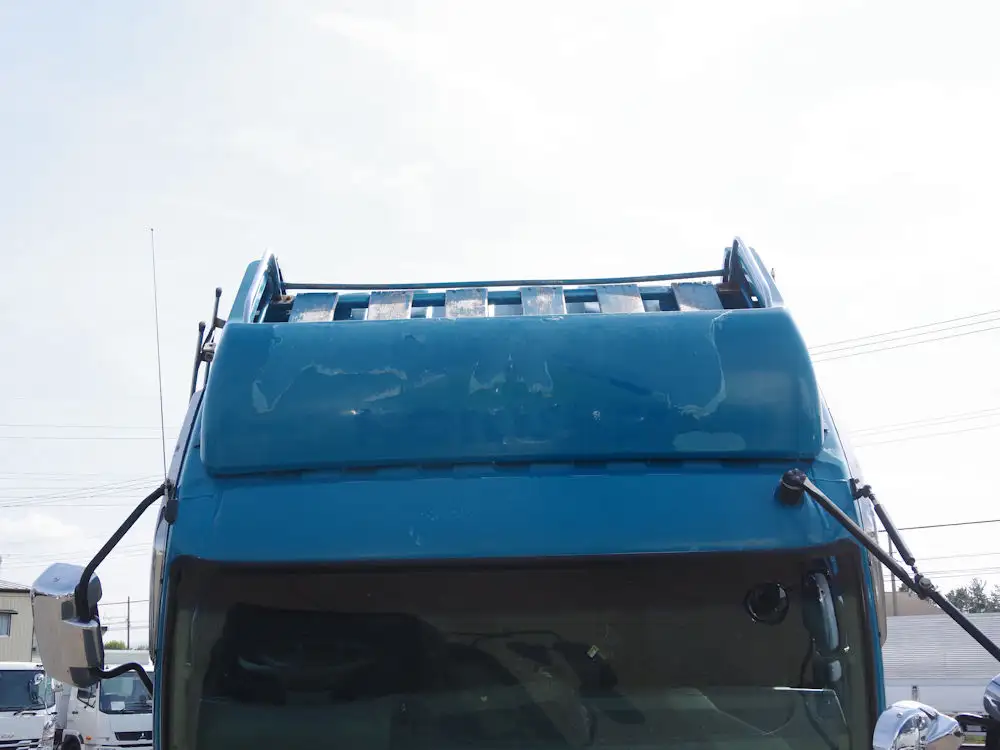 三菱 ファイター 中型/増トン 車両重機運搬 エアサス ベッドの中古トラック画像9