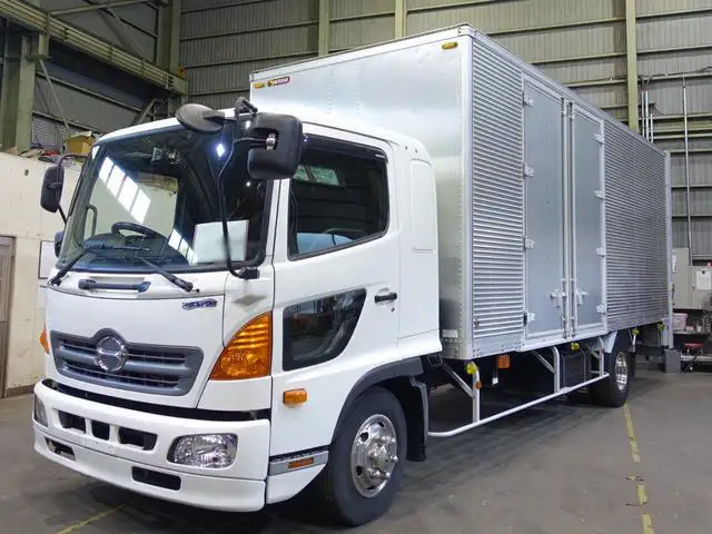 日野 レンジャー 中型/増トン アルミバン パワーゲート エアサスの中古トラック画像1