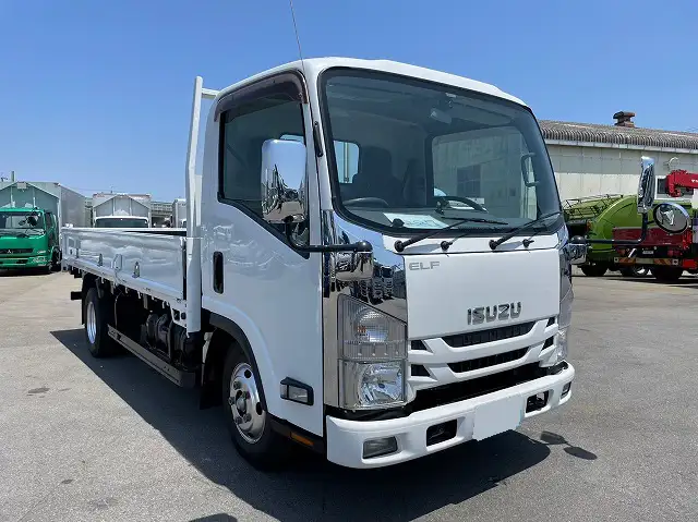 いすゞ エルフ 小型 平ボディ TRG-NMR85AR H29の中古トラック画像1