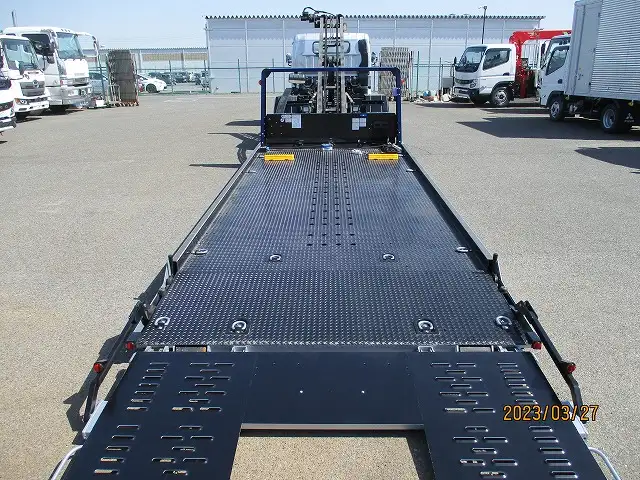三菱 キャンター 小型 車両重機運搬 ラジコン ウインチの中古トラック画像10