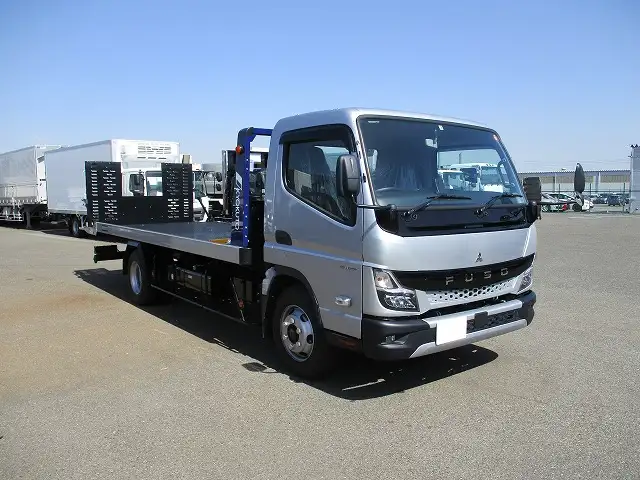 三菱 キャンター 小型 車両重機運搬 ラジコン ウインチの中古トラック画像3