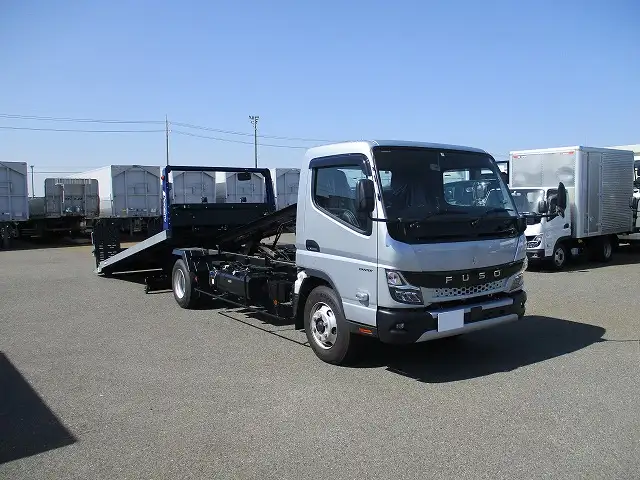 三菱 キャンター 小型 車両重機運搬 ラジコン ウインチの中古トラック画像8