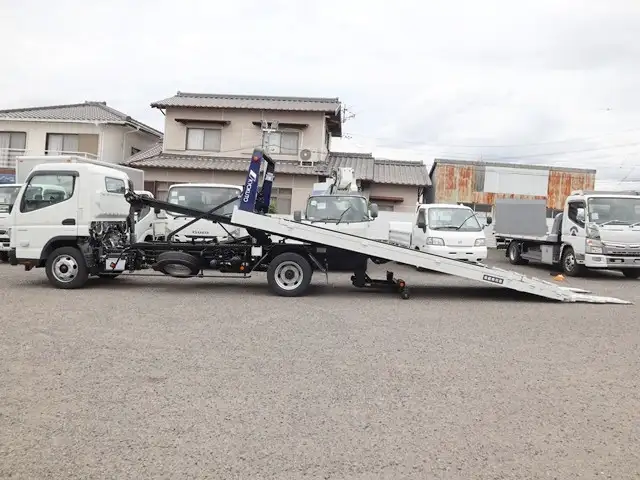 三菱 キャンター 小型 車両重機運搬 ラジコン ウインチの中古トラック画像7