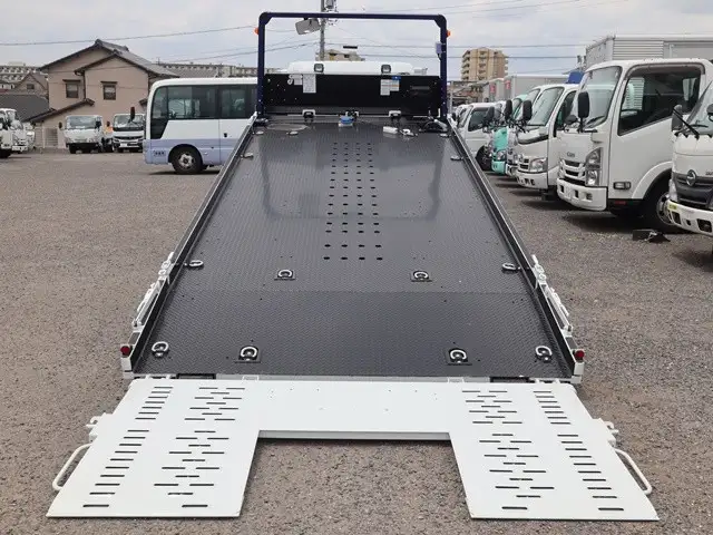 三菱 キャンター 小型 車両重機運搬 ラジコン ウインチの中古トラック画像8